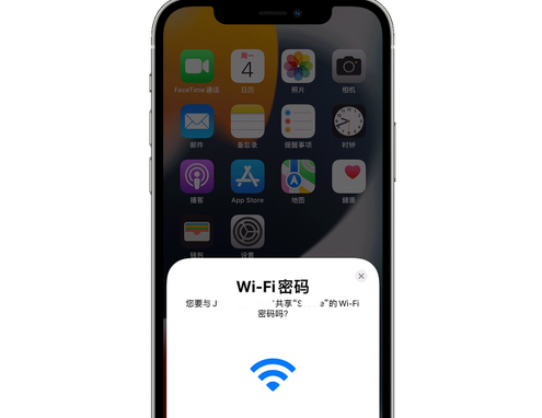 宾阳苹果15维修店分享iPhone15如何共享Wi-Fi密码 