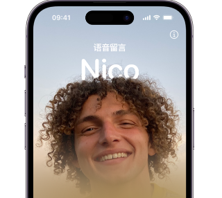 宾阳苹果15服务站分享iPhone15实时语音留言开启方法 