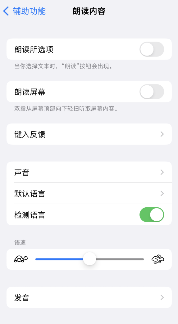 宾阳苹果服务网点分享iOS 16 小技巧：让 iPhone 朗读屏幕上的内容或所选择的文本 