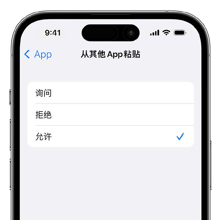 宾阳苹果手机维修分享升级 iOS 16 后，如何关闭 iPhone 中经常出现的粘贴弹窗 