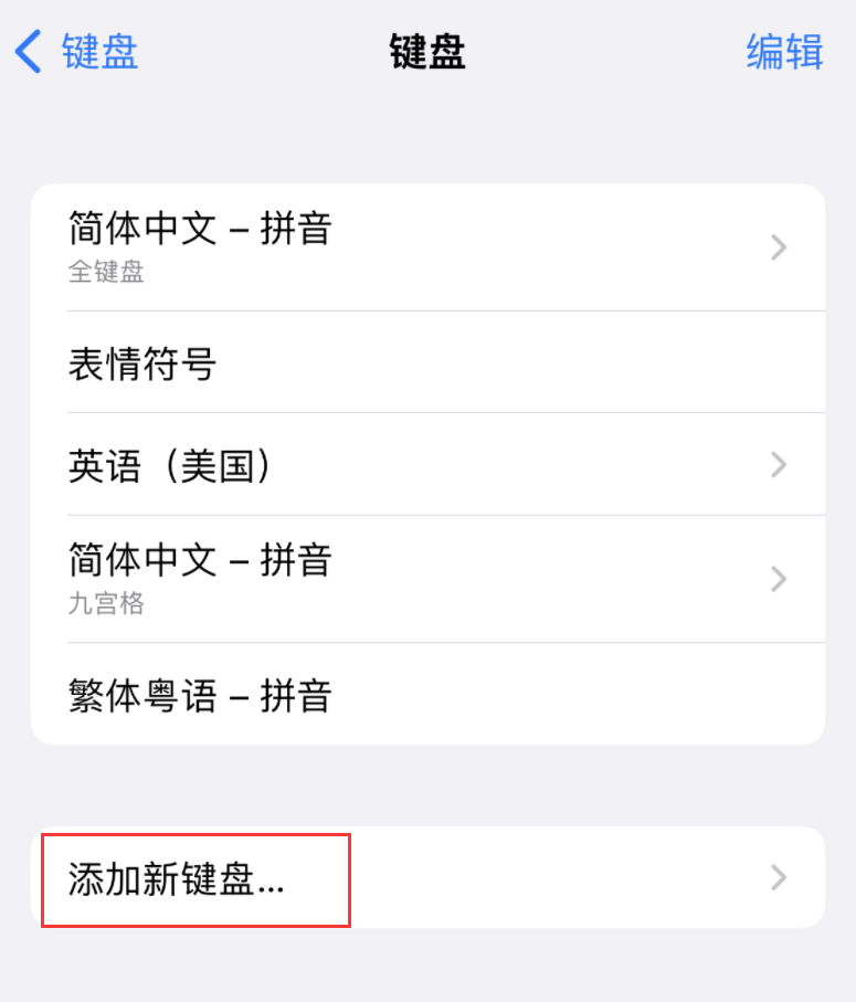 宾阳苹果手机维修分享iOS 16 细节更新：支持更多中文方言输入 